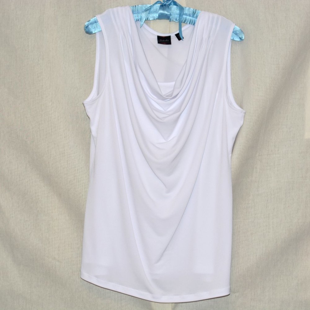 Rafaella Drape Cowl Neck Top